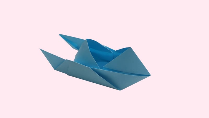 Spaceship Origami Tutorialnum