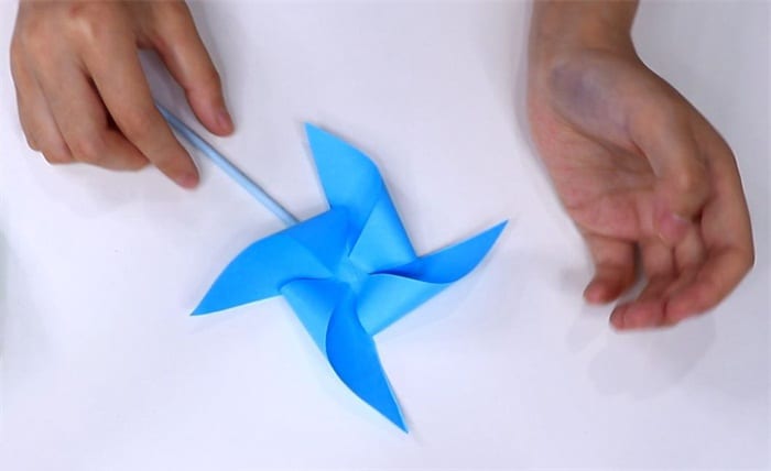 Windmill origami tutorialnum