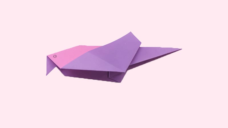 Dove Origami Tutorialnum