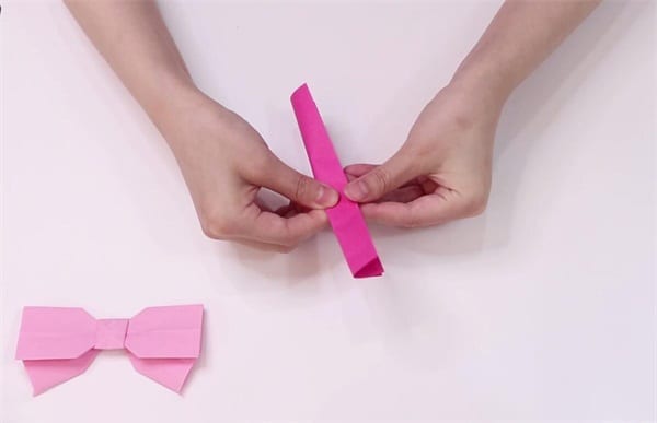 How to fold the bownum