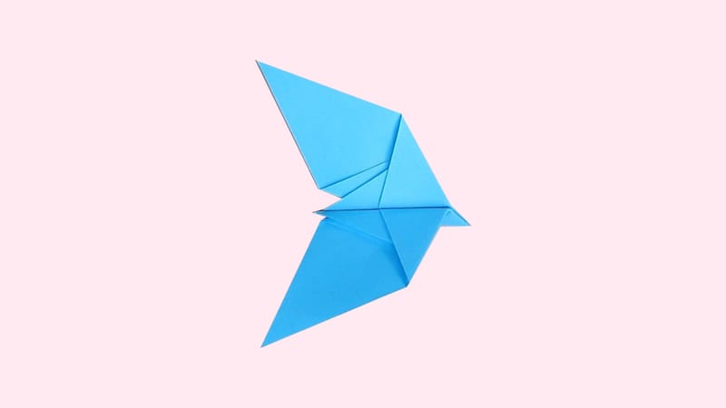 Dove Origami Tutorialnum