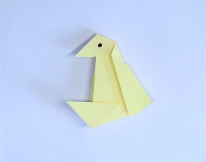 Simple penguin origami tutorialnum