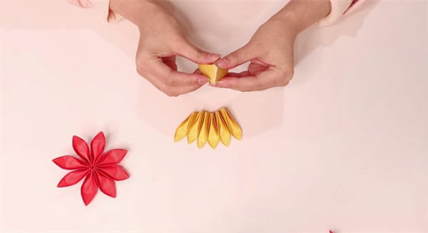 Eight Petal Flower Origami Tutorialnum