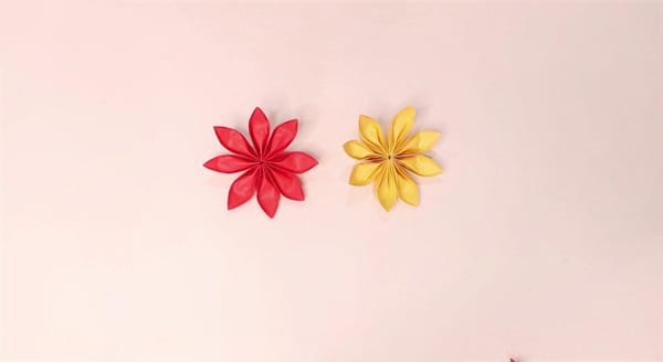 Eight Petal Flower Origami Tutorialnum