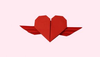 How to fold love with wings
