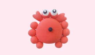 Super light clay crab tutorial