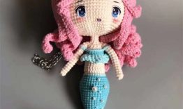 Super cute woven mermaid bag