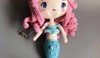 Super cute woven mermaid bag