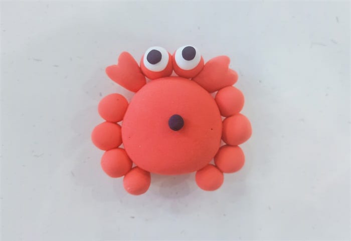 Super light clay crab tutorialnum