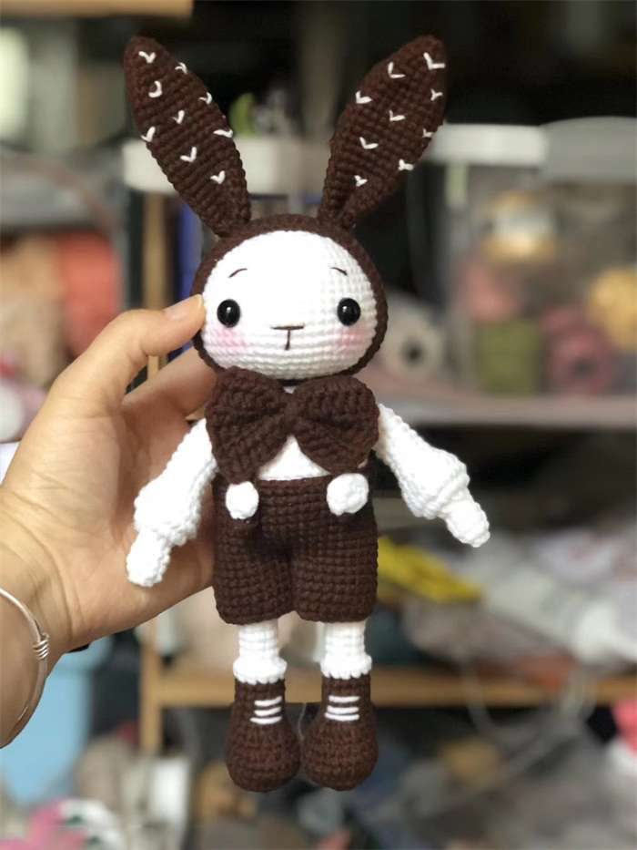 Anthony Rabbit Knitted Dollnum