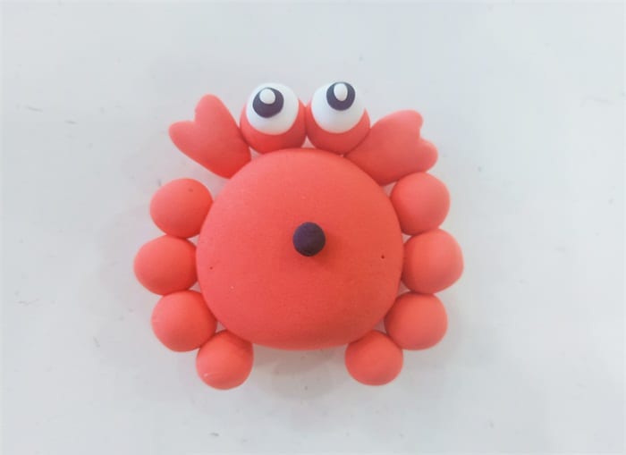 Super light clay crab tutorialnum