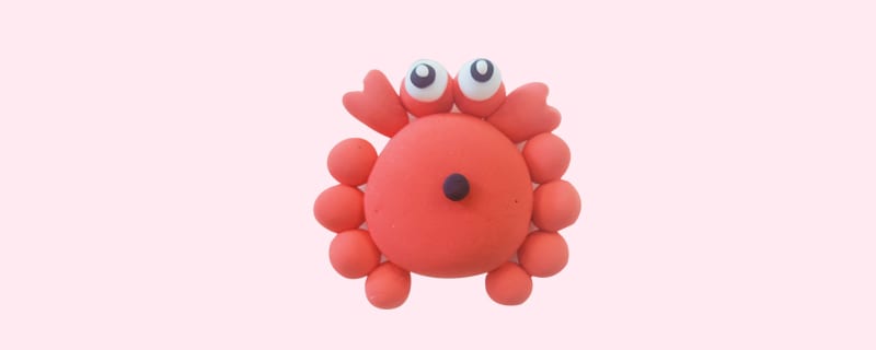 Super light clay crab tutorialnum