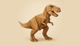 Origami Tyrannosaurus Rex: A Perfect Fusion of Paper Art and Creativity
