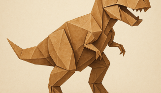Origami Tyrannosaurus Rex: A Perfect Fusion of Paper Art and Creativity