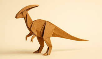 Origami Parasaurolophus walkeri: Inspiration for Crest Enthusiasts
