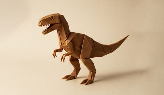Origami Allosaurus fragilis: Inspiration for Paper Predators